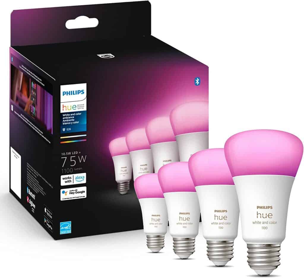 hue color changing bulbs